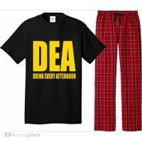 Dea Drink Every Afternoon Funny Drinking Parody Gift Pajama Set thumb 0