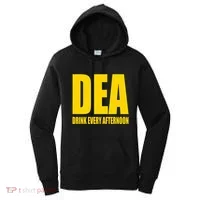 Dea Drink Every Afternoon Funny Drinking Parody Gift Women's Hoodie thumb 0