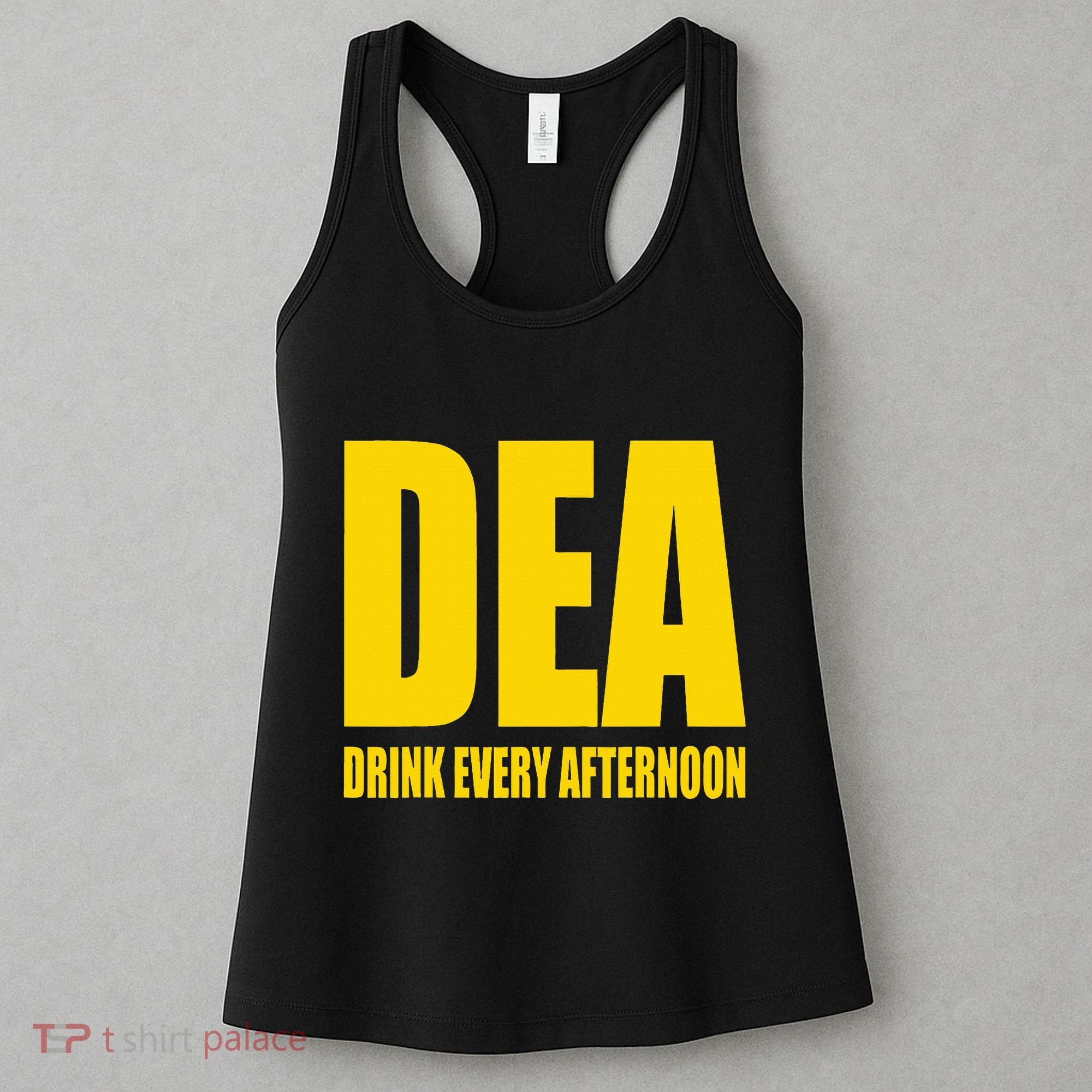 Dea Drink Every Afternoon Funny Drinking Parody Gift Women's Tank Top
