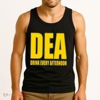 Dea Drink Every Afternoon Funny Drinking Parody Gift Tank Top thumb 3