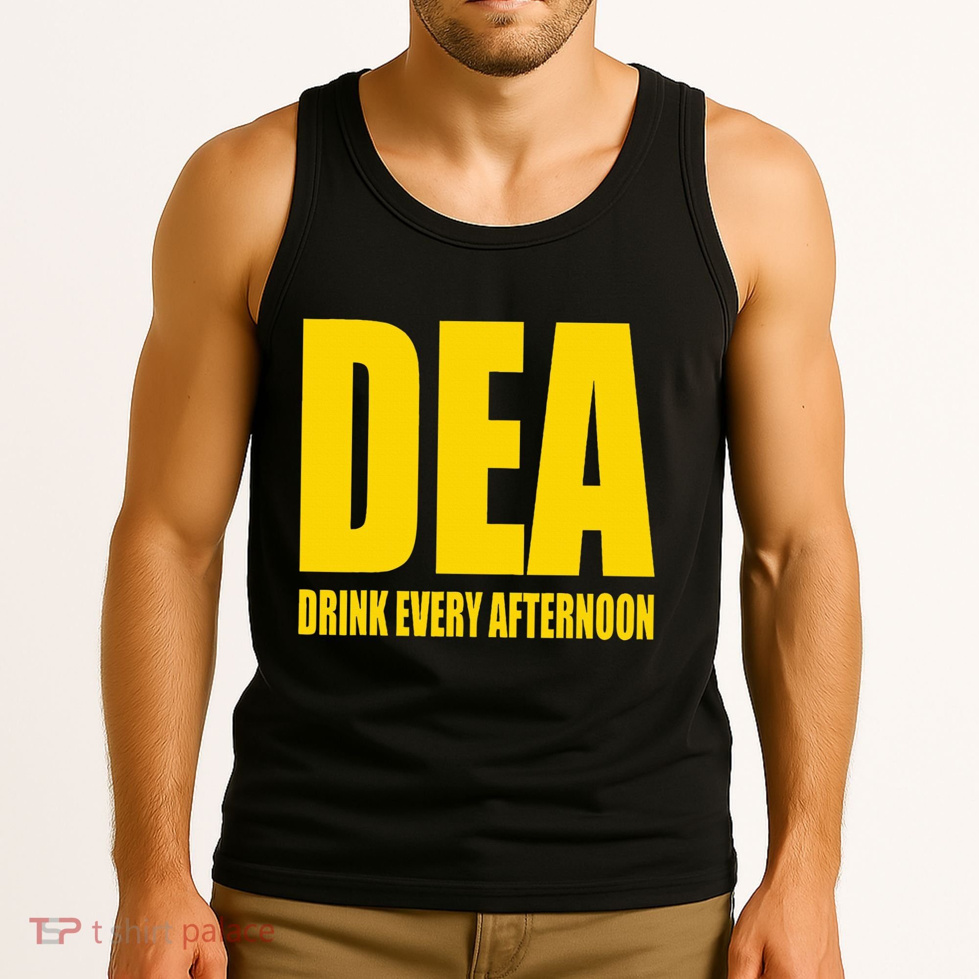 Dea Drink Every Afternoon Funny Drinking Parody Gift Tank Top