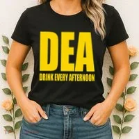 Dea Drink Every Afternoon Funny Drinking Parody Gift Women's T-Shirt thumb 2