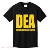 Dea Drink Every Afternoon Funny Drinking Parody Gift Kids T-Shirt thumb 0