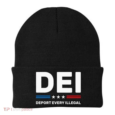 Dei Deport Every Illegal Beanie