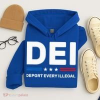 Dei Deport Every Illegal Hoodie thumb 4