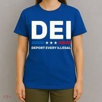 Dei Deport Every Illegal T-Shirt thumb 4