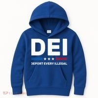 Dei Deport Every Illegal Kids Hoodie thumb 0