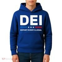 Dei Deport Every Illegal Kids Hoodie thumb 4