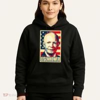 Dwight D. Eisenhower Propaganda Poster Hoodie thumb 5