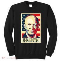 Dwight D. Eisenhower Propaganda Poster Sweatshirt thumb 0