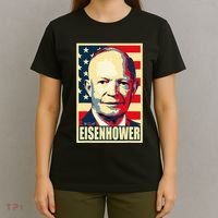 Dwight D. Eisenhower Propaganda Poster T-Shirt thumb 4