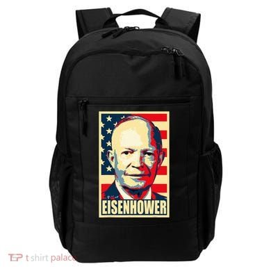 Dwight D. Eisenhower Propaganda Poster Backpack