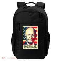 Dwight D. Eisenhower Propaganda Poster Backpack thumb 0