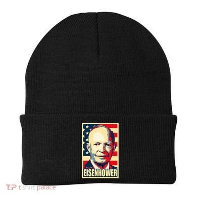 Dwight D. Eisenhower Propaganda Poster Beanie