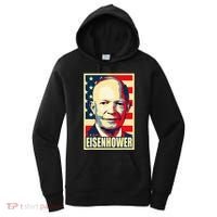 Dwight D. Eisenhower Propaganda Poster Women's Hoodie thumb 0