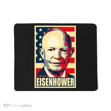 Dwight D. Eisenhower Propaganda Poster Mousepad