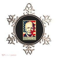 Dwight D. Eisenhower Propaganda Poster Ornament thumb 0