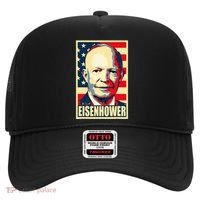 Dwight D. Eisenhower Propaganda Poster Hat thumb 0