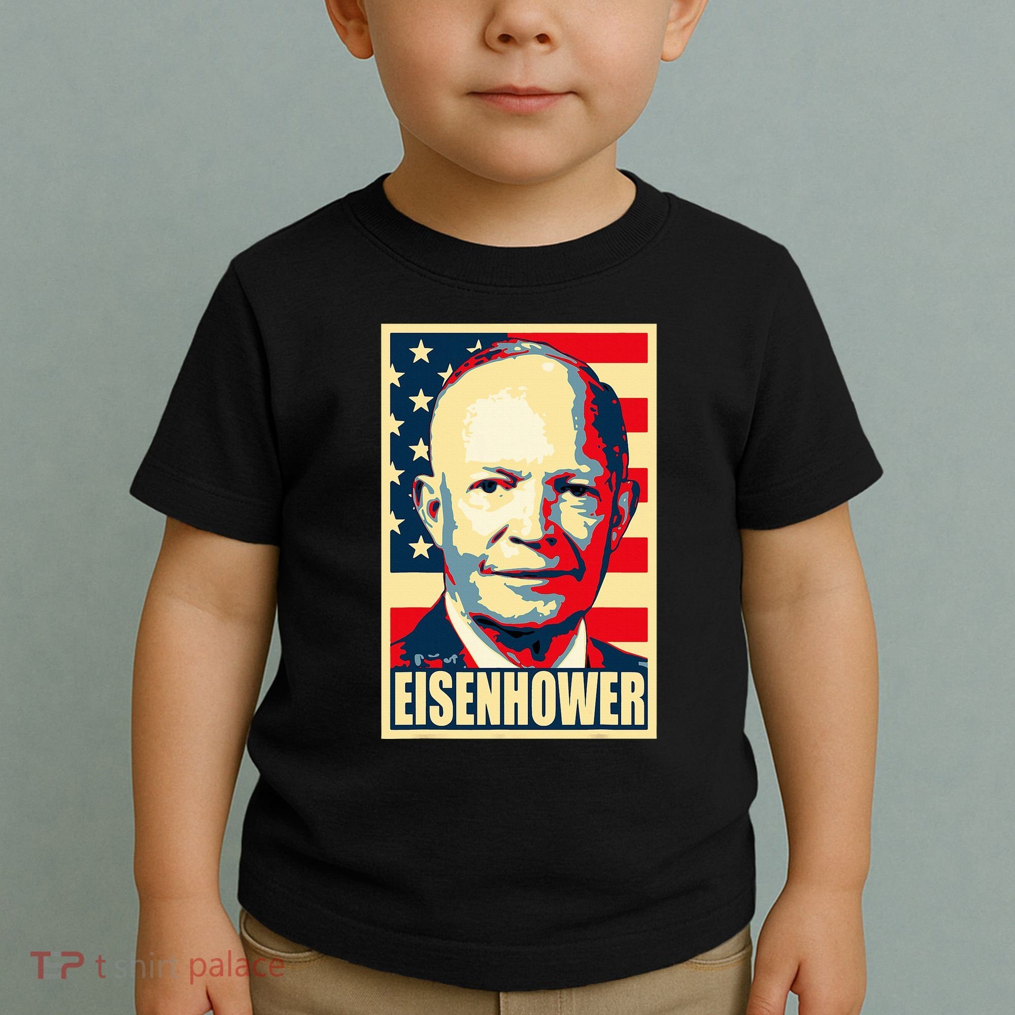 Dwight D. Eisenhower Propaganda Poster Toddler T-Shirt