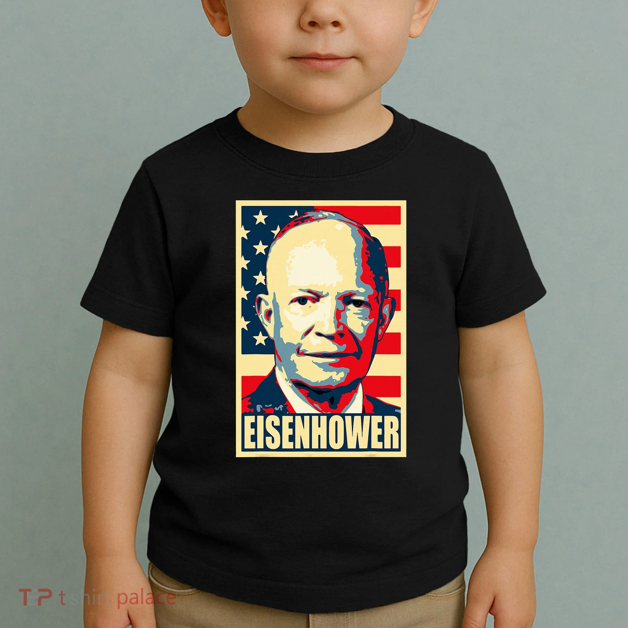 Dwight D. Eisenhower Propaganda Poster Toddler T-Shirt