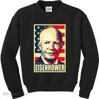 Dwight D. Eisenhower Propaganda Poster Kids Sweatshirt thumb 0