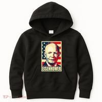 Dwight D. Eisenhower Propaganda Poster Kids Hoodie thumb 0