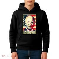 Dwight D. Eisenhower Propaganda Poster Kids Hoodie thumb 4