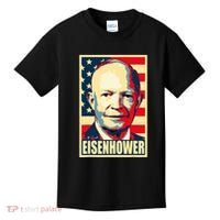 Dwight D. Eisenhower Propaganda Poster Kids T-Shirt thumb 0