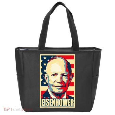 Dwight D. Eisenhower Propaganda Poster Tote Bag