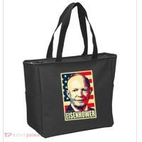 Dwight D. Eisenhower Propaganda Poster Tote Bag thumb 2