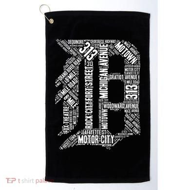 Detroit Golf Towel