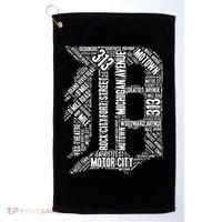 Detroit Golf Towel thumb 0