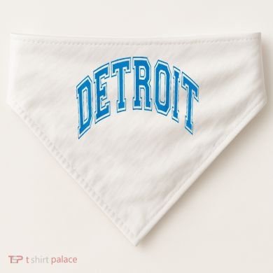 Detroit USA-Made Doggie Bandana