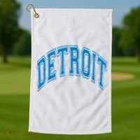 Detroit Golf Towel thumb 1