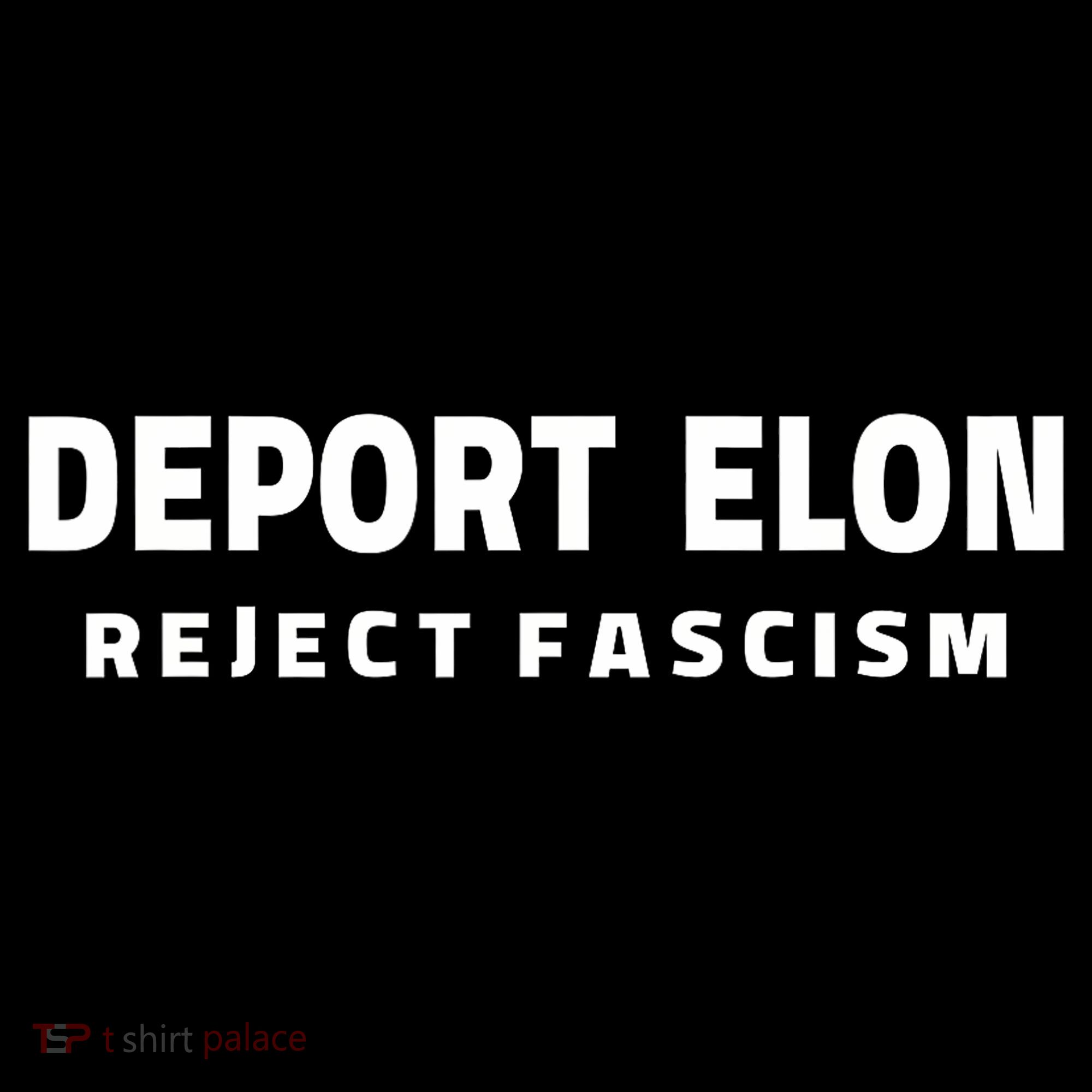 Deport Deporte Elon Reject Fascism Women's Hoodie