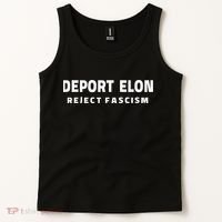 Deport Deporte Elon Reject Fascism Tank Top thumb 2