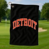 Detroit Golf Towel thumb 1
