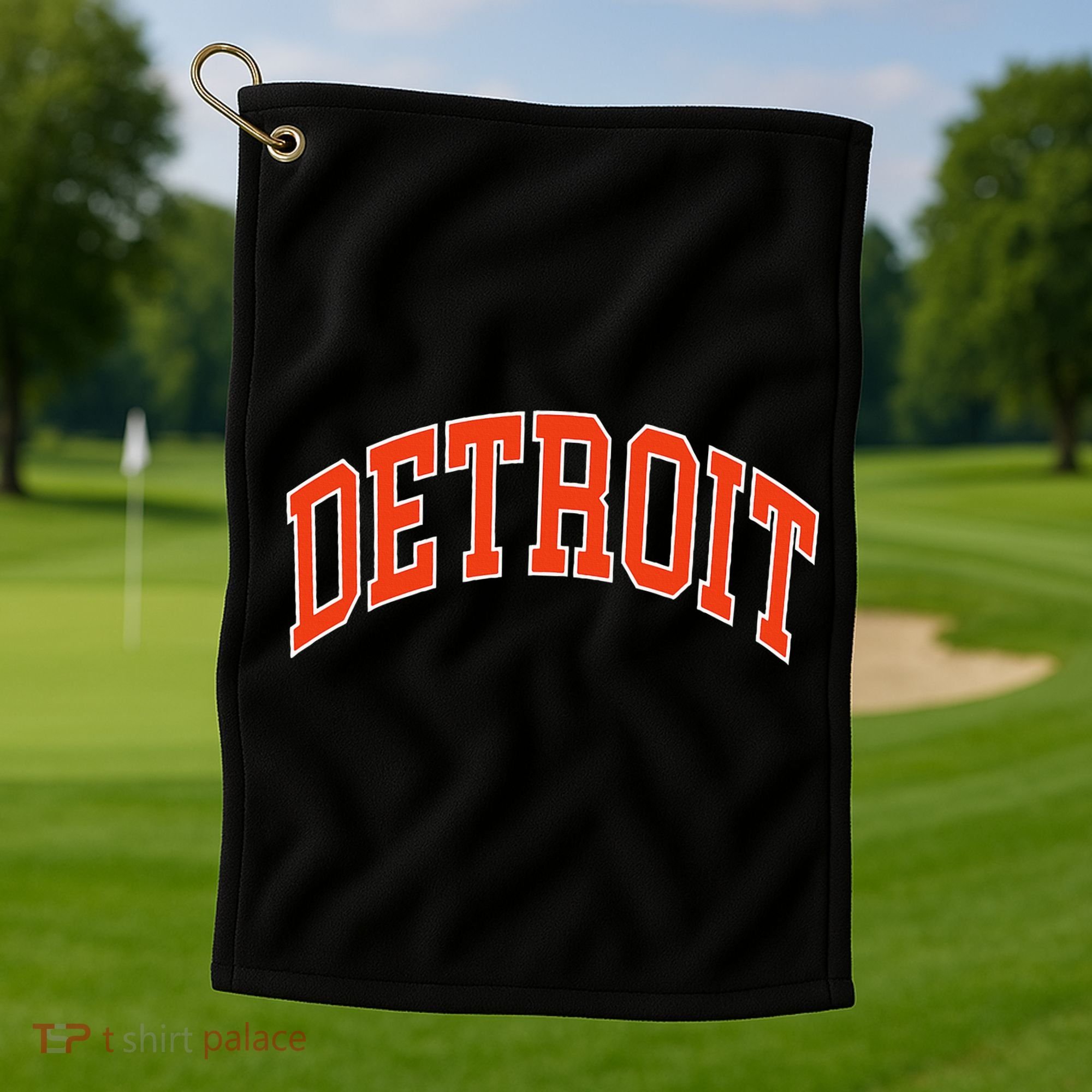 Detroit Golf Towel