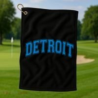 Detroit Golf Towel thumb 1