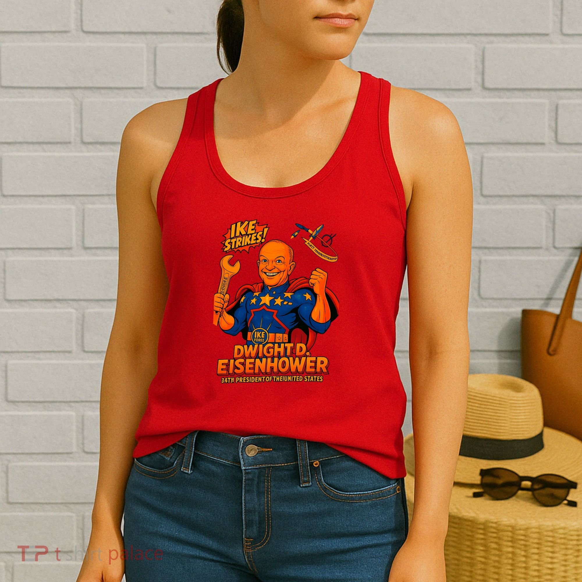 Dwight D. Eisenhower The Presidential Chronicles Women's Tank Top