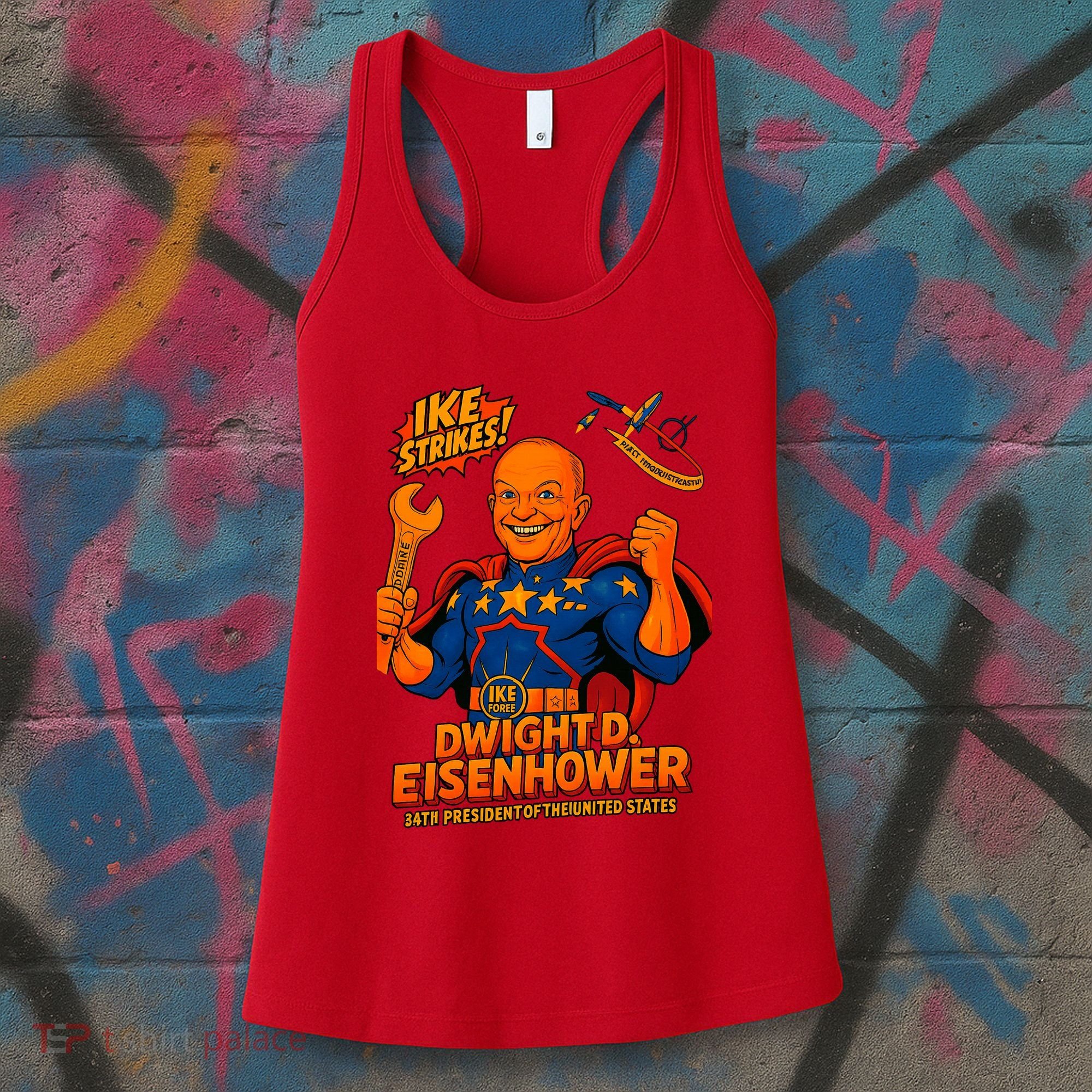 Dwight D. Eisenhower The Presidential Chronicles Women's Tank Top