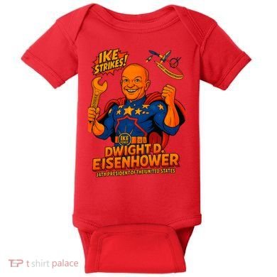 Dwight D. Eisenhower The Presidential Chronicles Baby Bodysuit