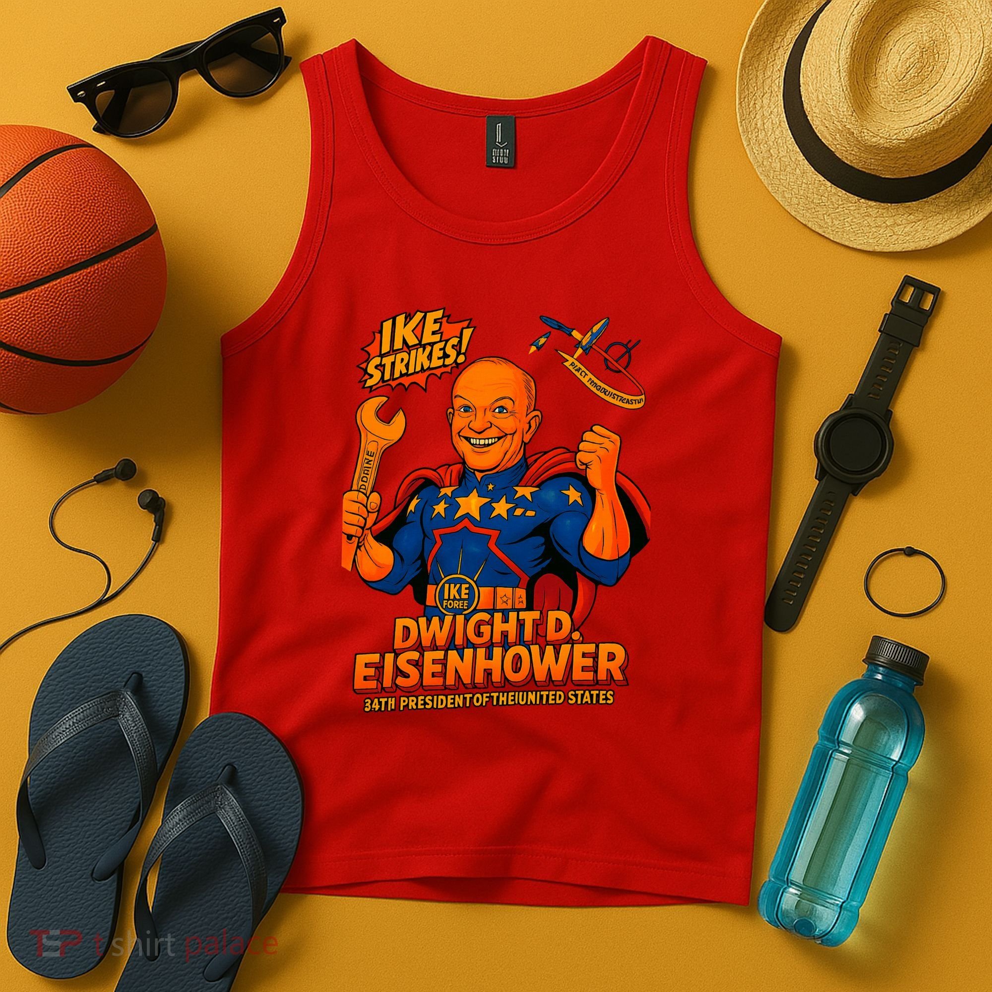 Dwight D. Eisenhower The Presidential Chronicles Tank Top