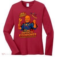 Dwight D. Eisenhower The Presidential Chronicles Women's Long Sleeve Shirt thumb 0