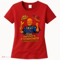 Dwight D. Eisenhower The Presidential Chronicles Women's T-Shirt thumb 0