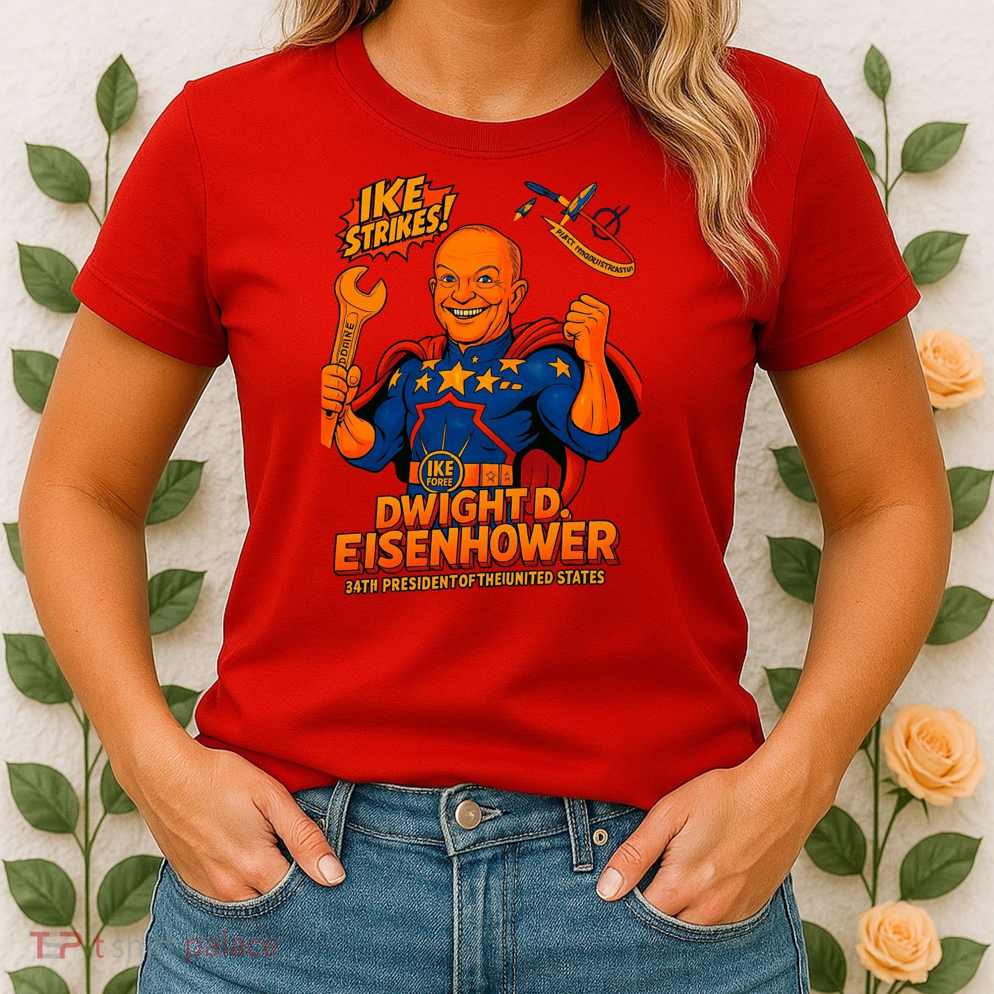 Dwight D. Eisenhower The Presidential Chronicles Women's T-Shirt