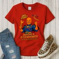 Dwight D. Eisenhower The Presidential Chronicles Women's T-Shirt thumb 3