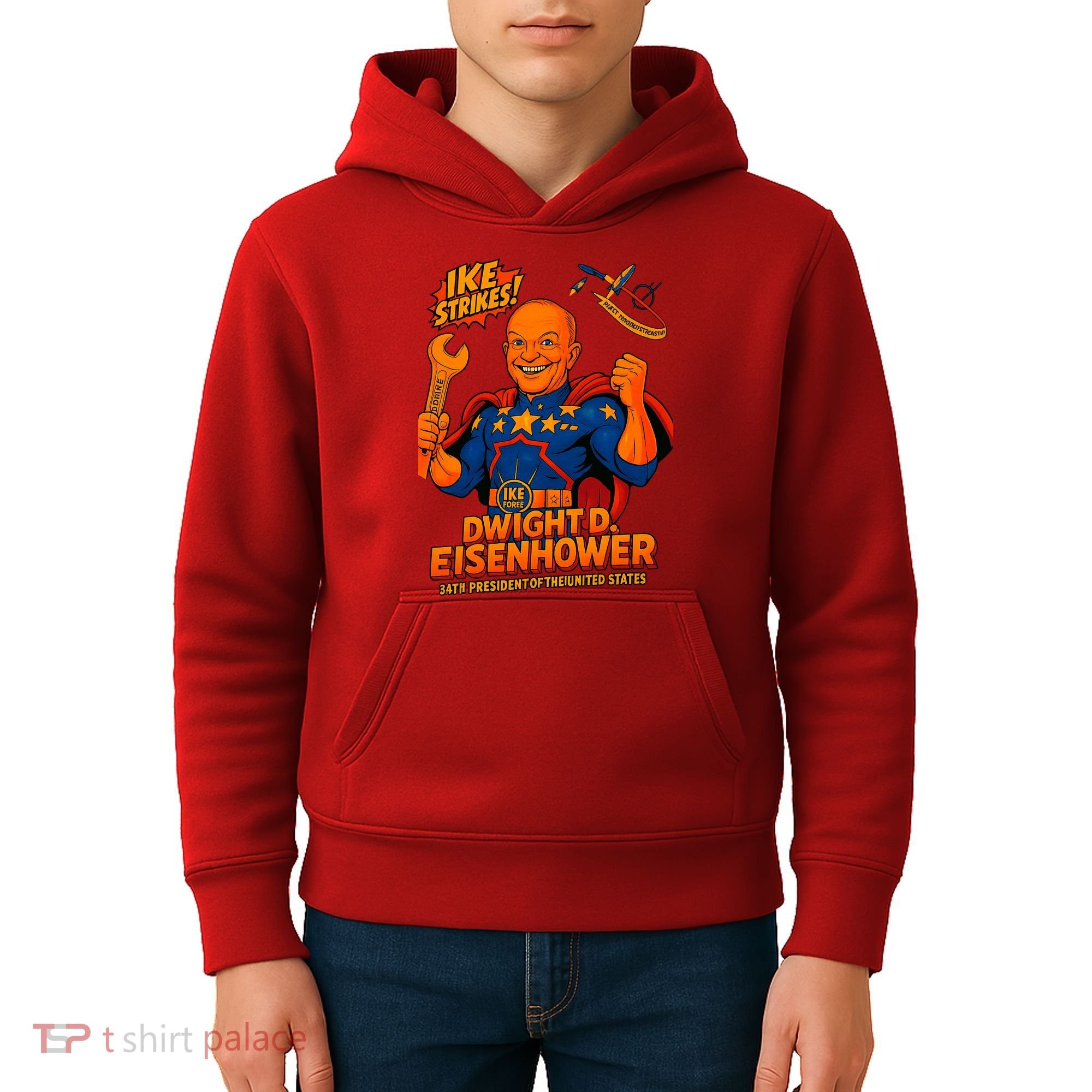 Dwight D. Eisenhower The Presidential Chronicles Kids Hoodie