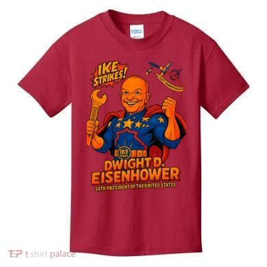 Dwight D. Eisenhower The Presidential Chronicles Kids T-Shirt