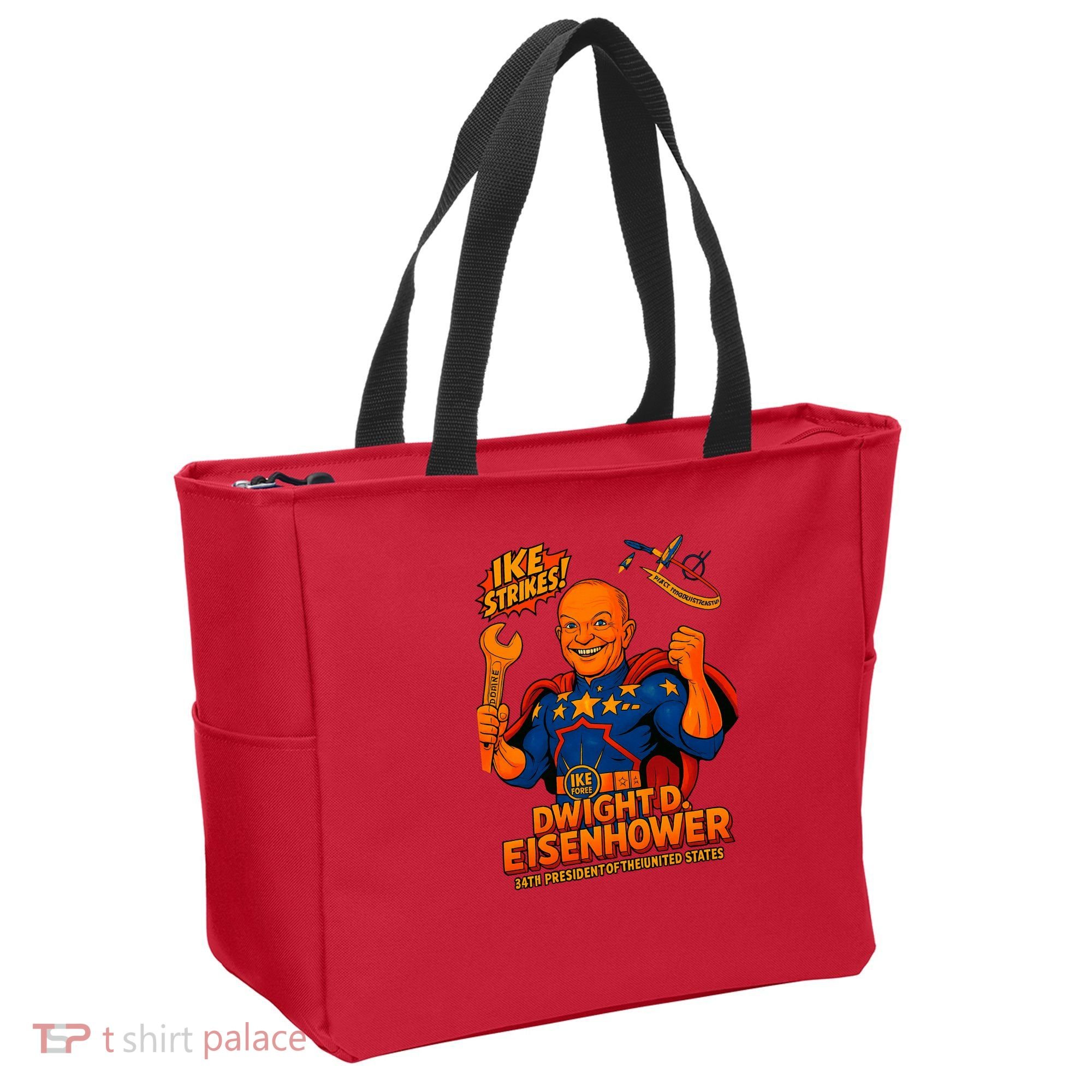 Dwight D. Eisenhower The Presidential Chronicles Tote Bag
